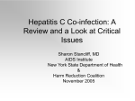 Objectives of hepatitis C surveillance