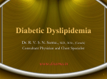 Diabetic Dyslipidemia – An Update