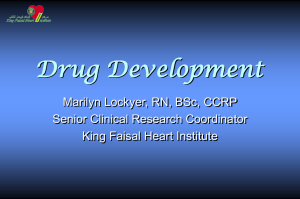 Drug development