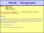 Rehab - Background