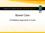 Guidelines for a Palliative Approach in Residential Aged Care