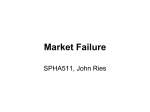 Market Efficiency and Market Failure