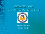 ORGANIC AND PHARMACEUTICAL LAB