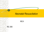 Neonatal Resuscitation