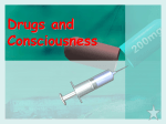 Drugs and Consciousness