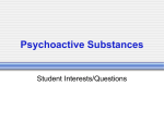 Psychoactive Substances