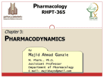 Pharmacodynamics What the drug does to the body?