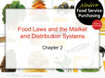 Food Laws and the Market and Distribution Systems