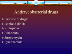 Antimycobacterial drugs