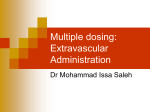 06_Multiple dosing Extravascular Administration