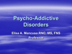 Psycho-Addictive Disorders
