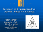 EU drug policies are often contrasted with US drug
