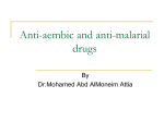 Antiameobic drugs