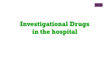 Investigational Drugs