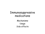 Immunosupressive Drugs Used In Kidney Transplant