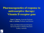 Pharmacogenetics of response to antiresorptive therapy