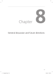 8 Chapter General discussion and future directions 145