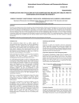 FORMULATION AND EVALUATION OF FAST DISINTIGRATING MELOXICAM TABLETS AND ITS  COMPARISON WITH MARKETED PRODUCT 