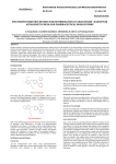 SPECTROPHOTOMETRIC METHOD FOR DETERMINATION OF ANGIOTENSIN –ll RECEPTOR