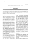 SIMILAR BIOLOGICS REGULATION: CURRENT STATUS  Review Article RAJNEESH KUMAR GAUR,