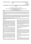 ANTIDEPRESSANT ACTIVITY OF AQUEOUS EXTRACT OF FRUITS OF TERMINALIA CHEBULA