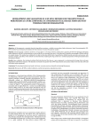 DEVELOPMENT AND VALIDATION OF A RP-HPLC METHOD FOR THE DETECTION... MEROPENEM AS A PURE COMPOUND, IN A PHARMACEUTICAL DOSAGE FORM...