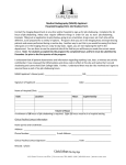 Medical Radiography (MRAD) Applicant Hospital/Imaging Clinic Job Shadow Form