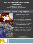 Towards Novel Drug Targets MIDLANDS BIOPHYSICS NETWORK SYMPOSIUM