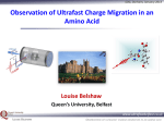 Observation of ultrafast charge migration in an amino acid www