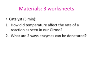 Enzymes