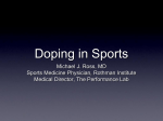 Doping in Sports