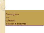 Co Enzyme Lecture