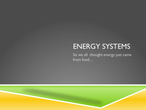 ENERGY SYSTEMS