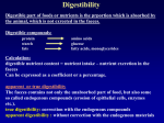 Digestibility