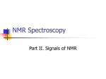 NMR Spectroscopy