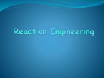 Reaction Engineering - Aalborg Universitet