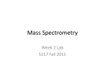 Mass Spectrometry