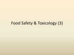 Food Safety & Toxicology (3) - Share My Knowledge & Experience