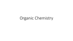 Organic Chemistry - Blue Springs R