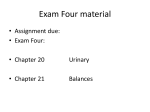 Exam Four material