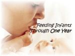 Infant Feeding Through Year One