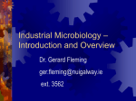 Industrial Microbiology – Introduction and Overview