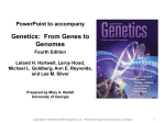 Genetics: The study of biological information