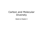 Carbon and Molecular Diversity