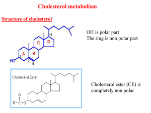 Lec4 Cholesterol met..