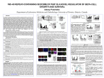 "PHIP1 as a novel regulator of beta-cell proliferation and survival" at