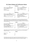 B.S. Degree Biology with PrePharmacy Option Freshman