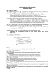 The Refrigeration Index Calculator Explanatory Notes  The Predictive Model