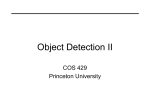 Object Detection II COS 429 Princeton University