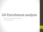 GO enrichment analysis tools